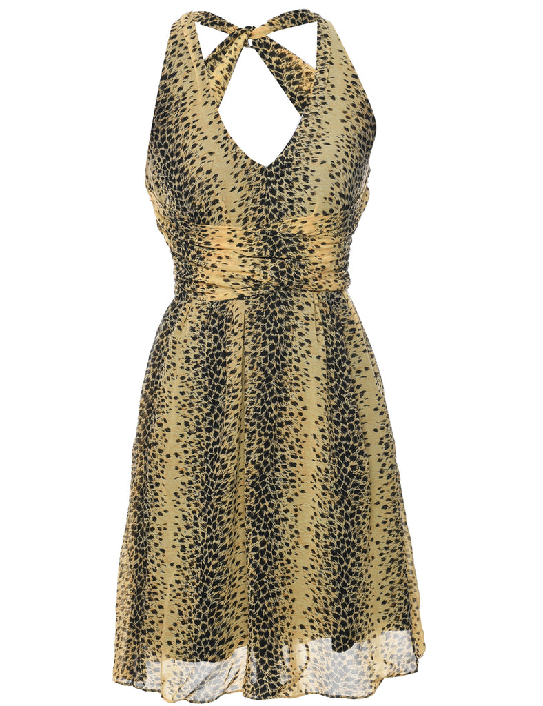 Animal Print Dress - S