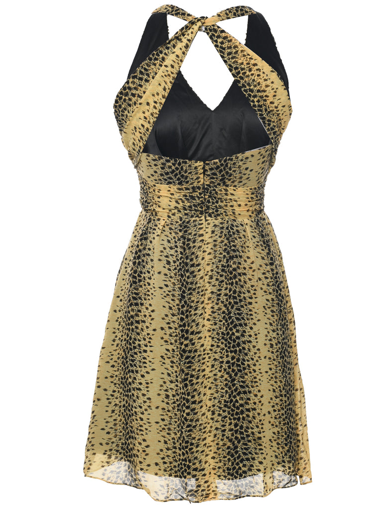 Animal Print Dress - S