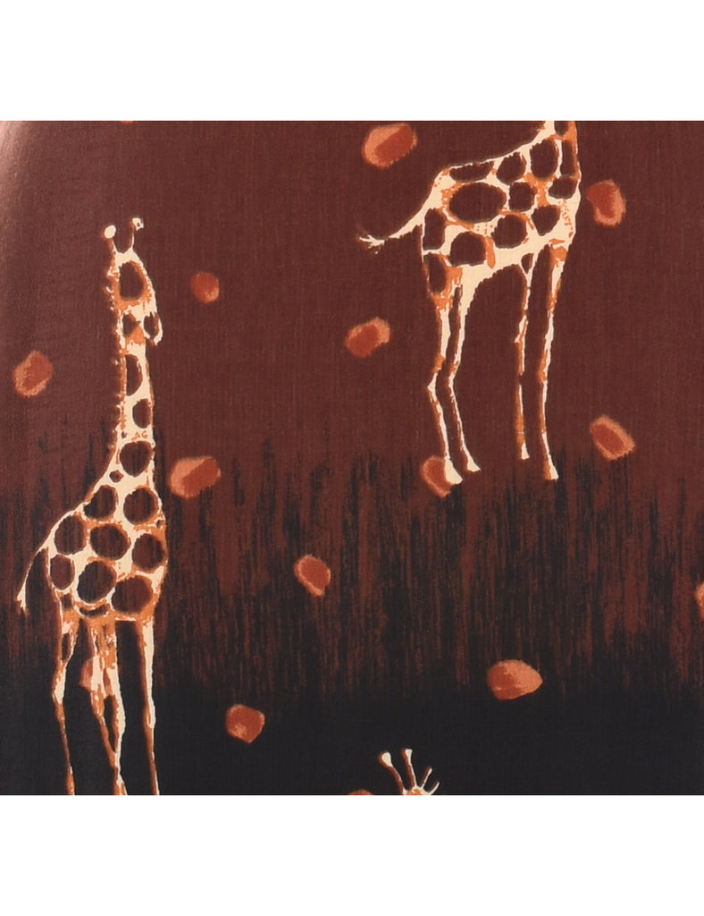 Animal Print Dress - S