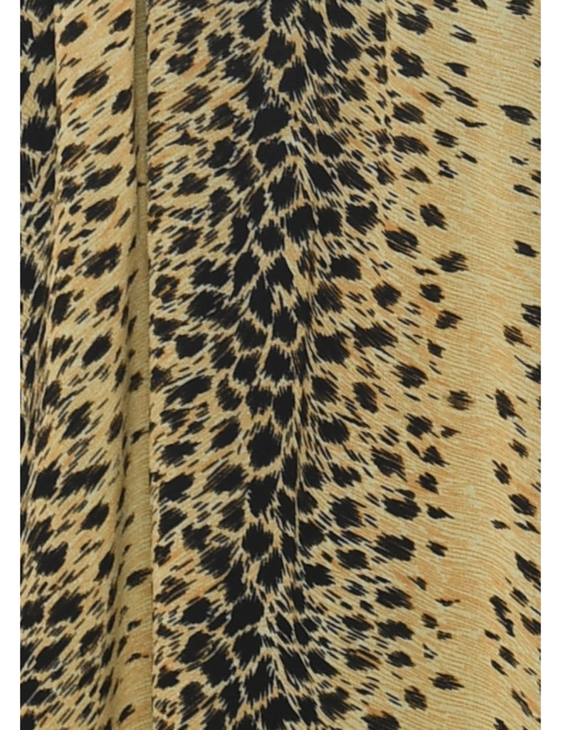 Animal Print Dress - S