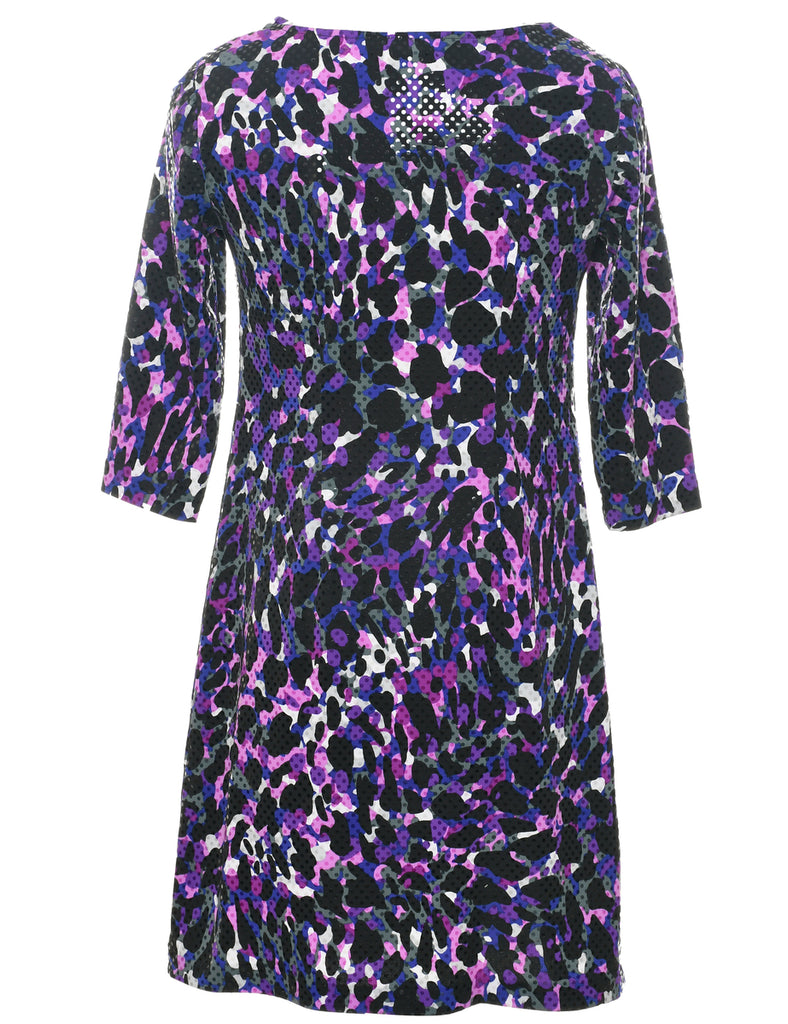 Animal Print Evening Dress - S