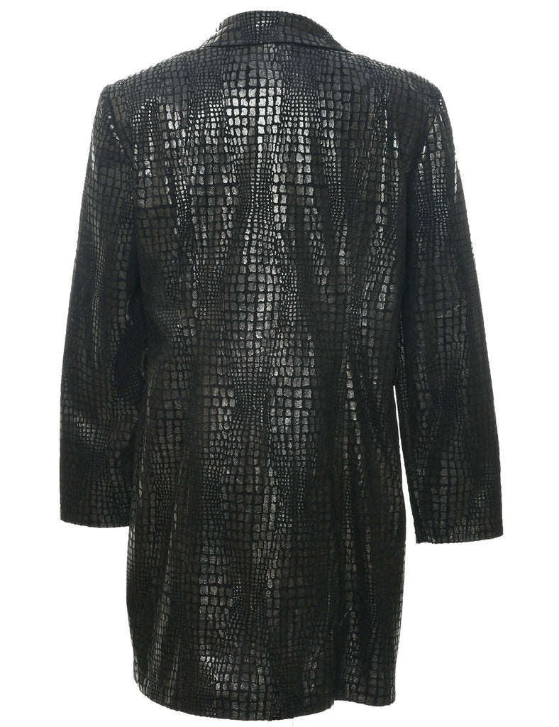 Animal Print Evening Jacket - L