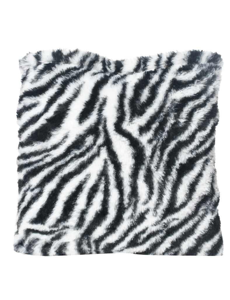 Animal Print Faux Fur Handbag - M