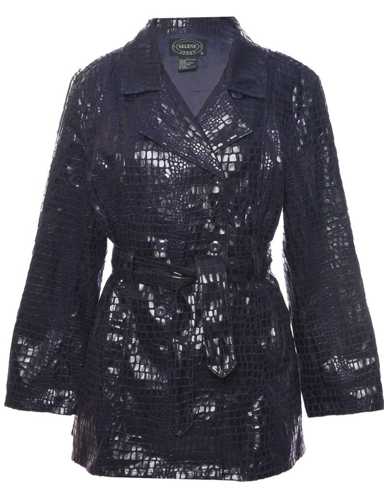 Animal Print Jacket - L