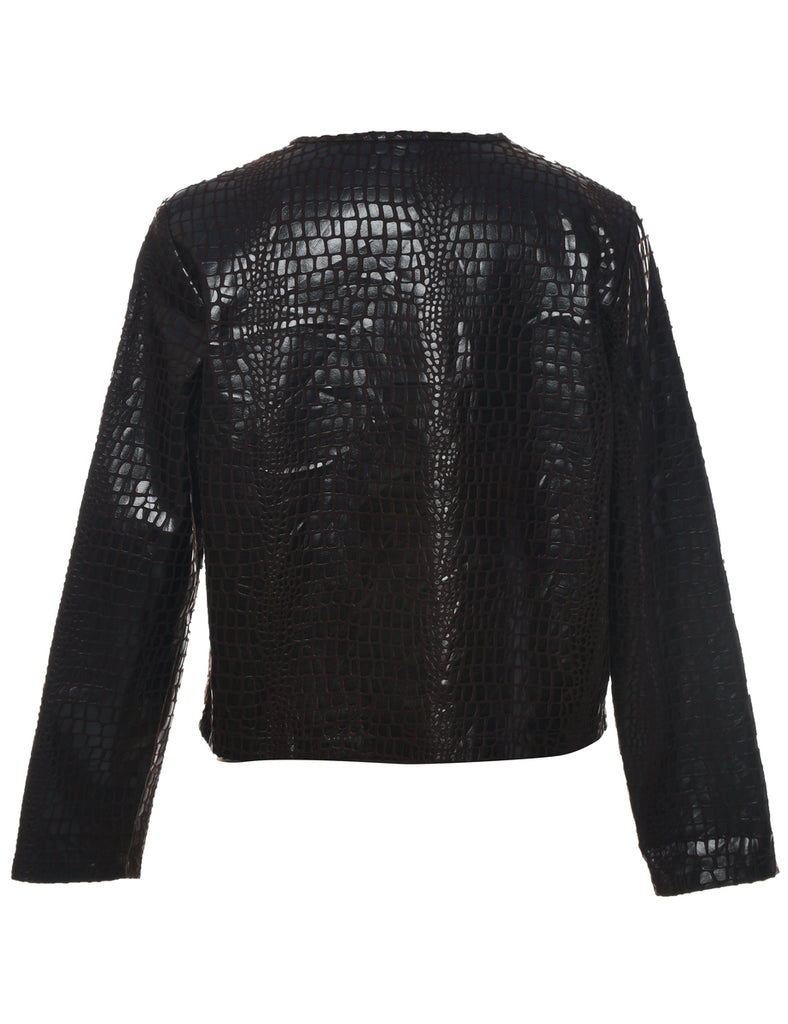 Animal Print Jacket - L