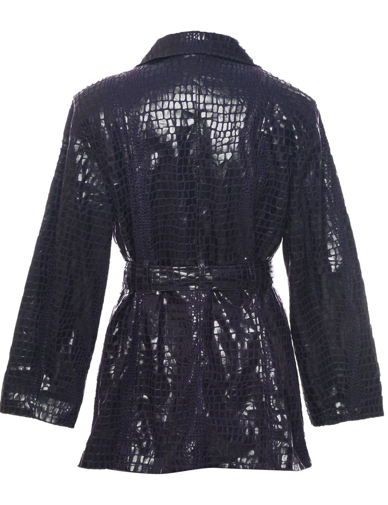 Animal Print Jacket - L
