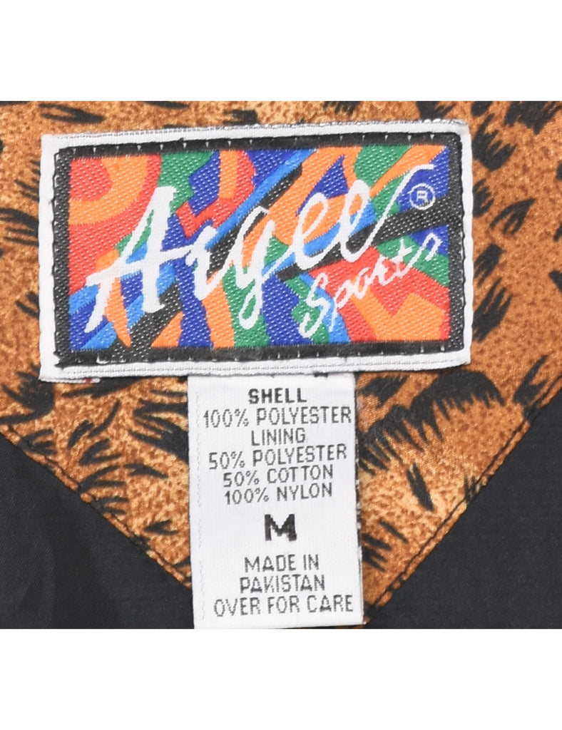 Animal Print Jacket - M
