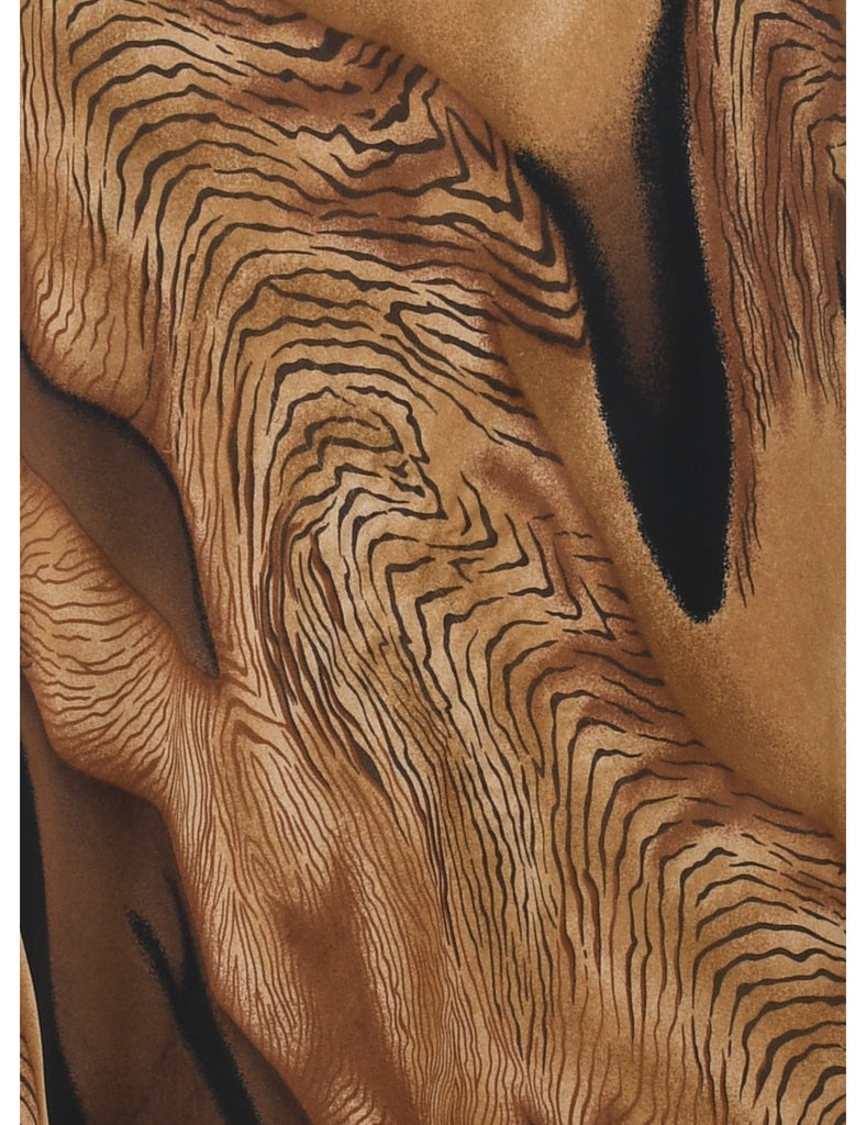 Animal Print Maxi Dress - XL