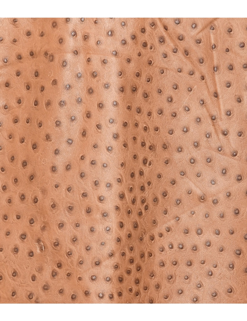 Animal Print Pencil Skirt - M