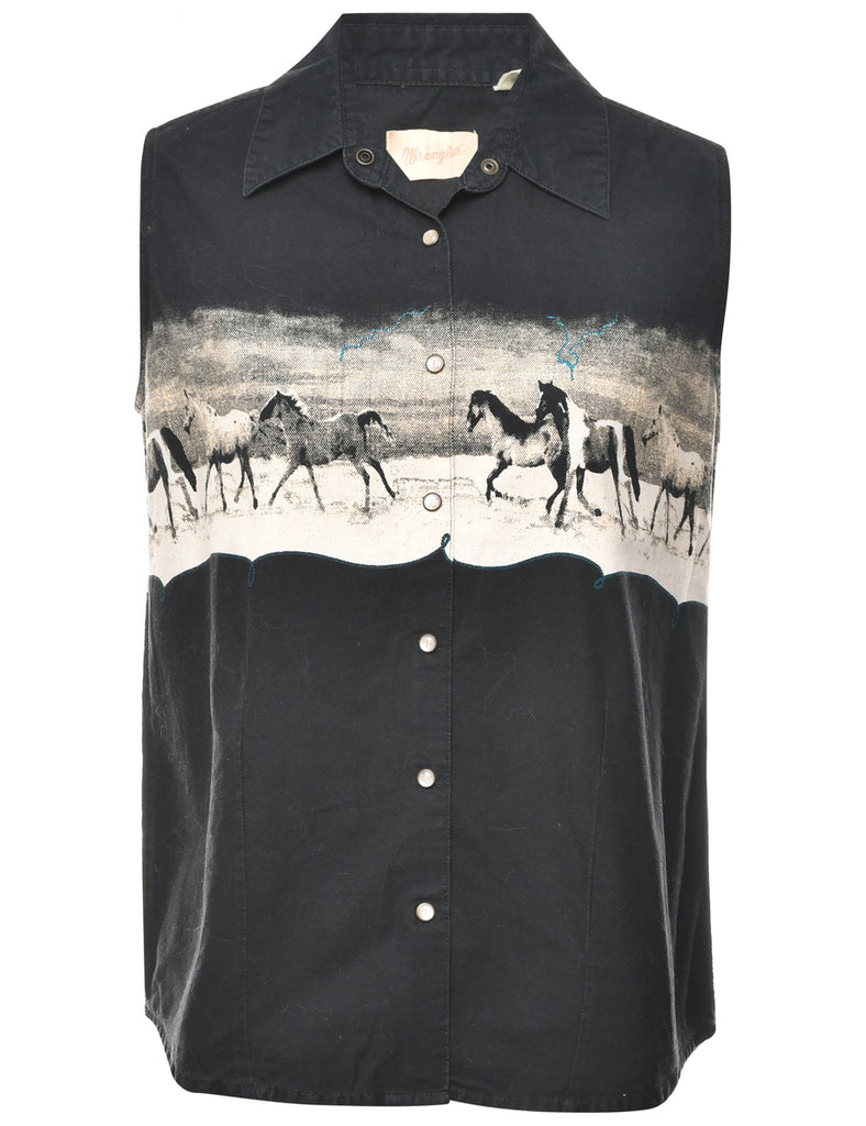 Animal Print Shirt - S