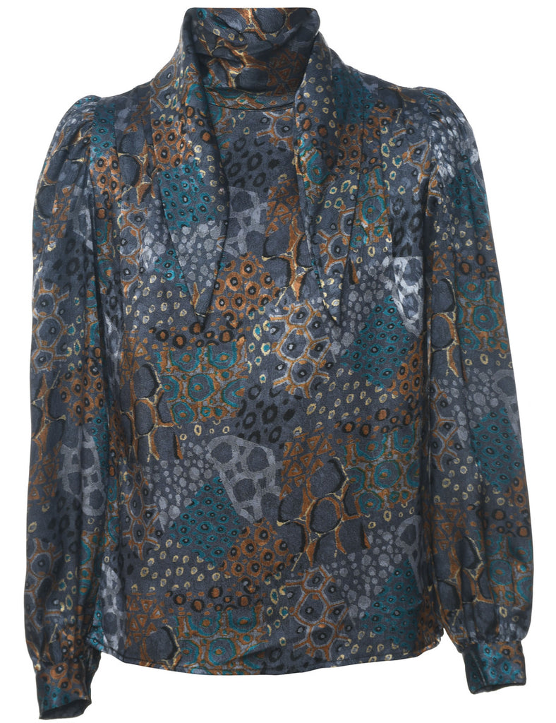 Animal Printed Top - L