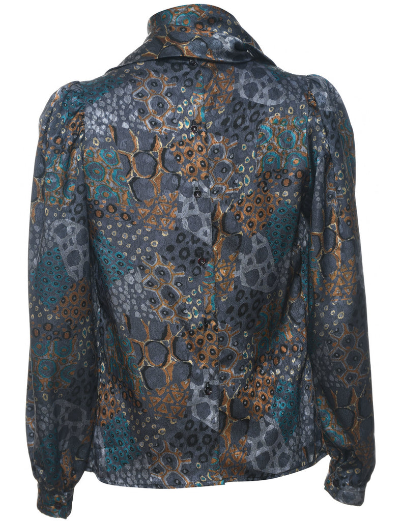 Animal Printed Top - L