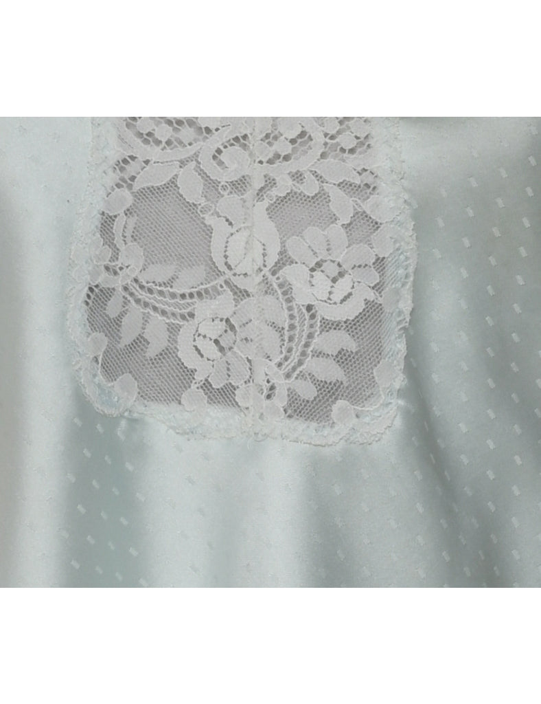 Aqua Blue Slip - S
