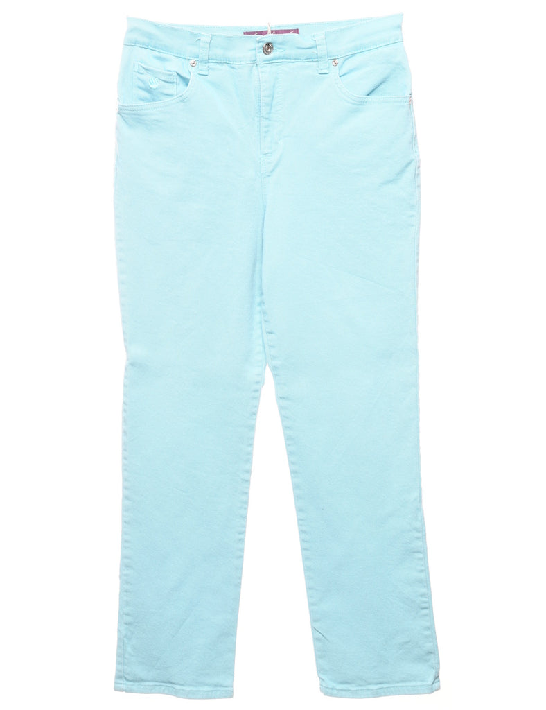 Aqua Blue Tapered Jeans - W29 L27