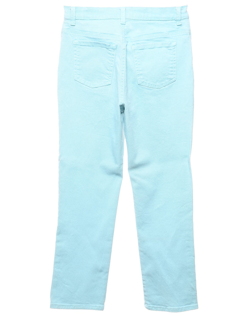 Aqua Blue Tapered Jeans - W29 L27