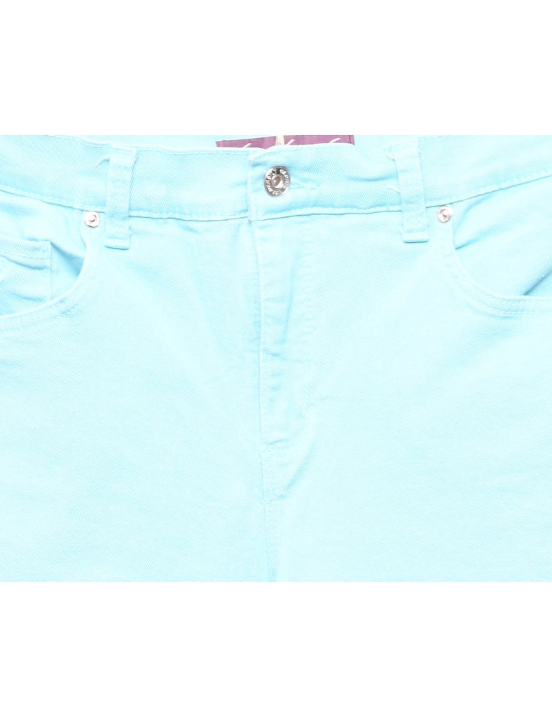 Aqua Blue Tapered Jeans - W29 L27