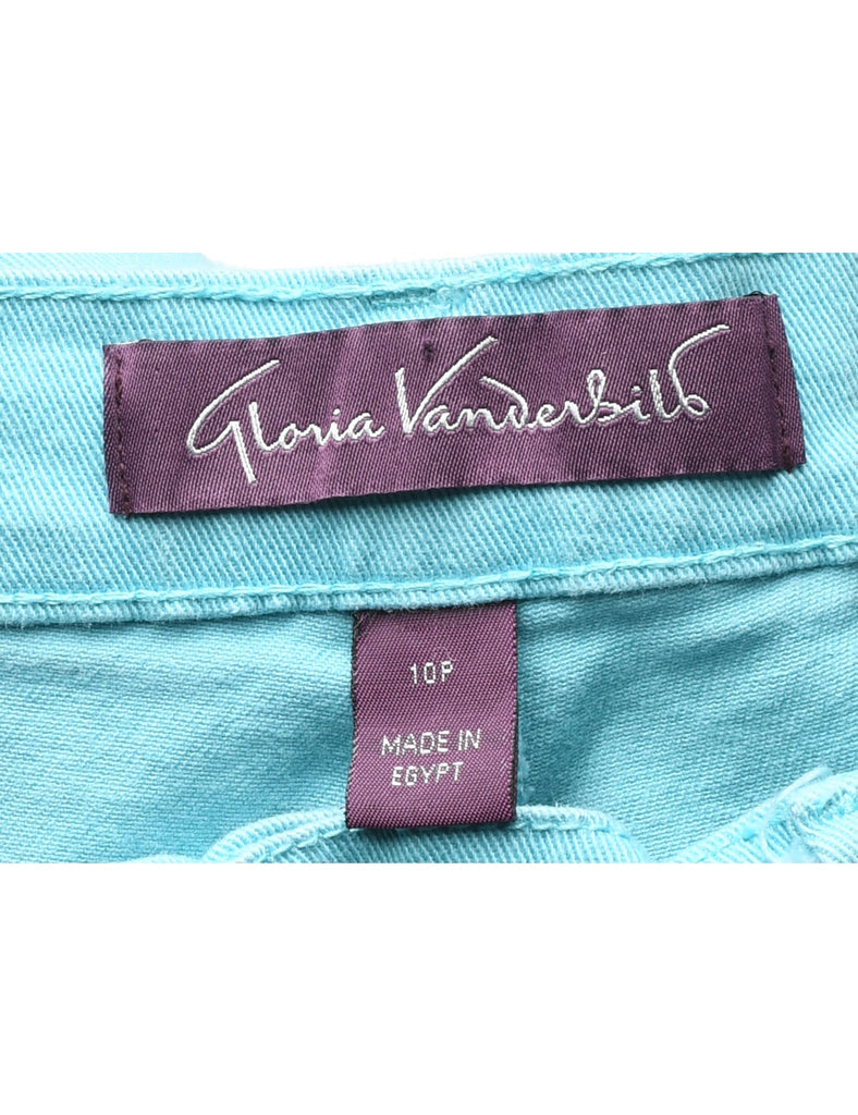 Aqua Blue Tapered Jeans - W29 L27
