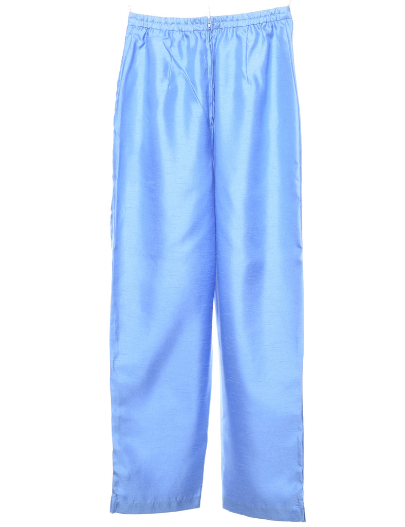 Aqua Blue Trousers - W26 L28