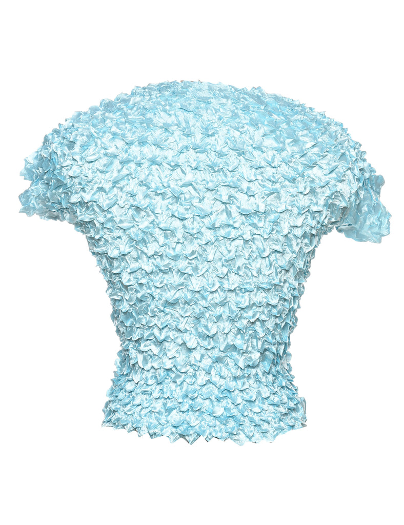 Aqua Blue Y2K Popcorn - XS