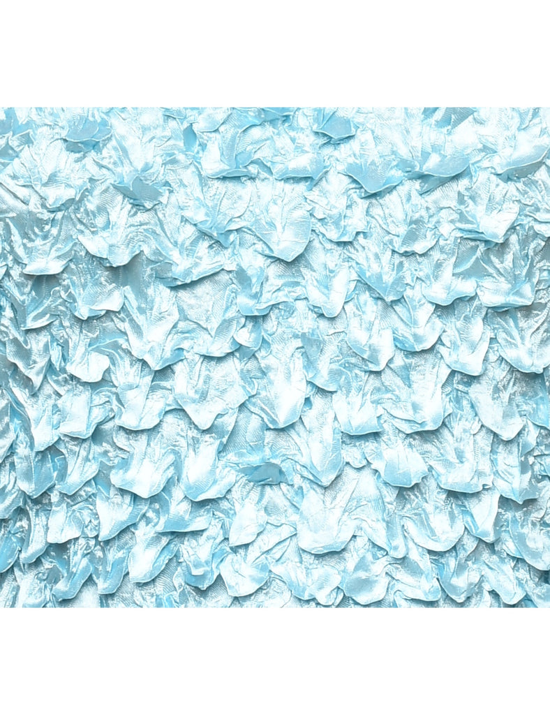 Aqua Blue Y2K Popcorn - XS