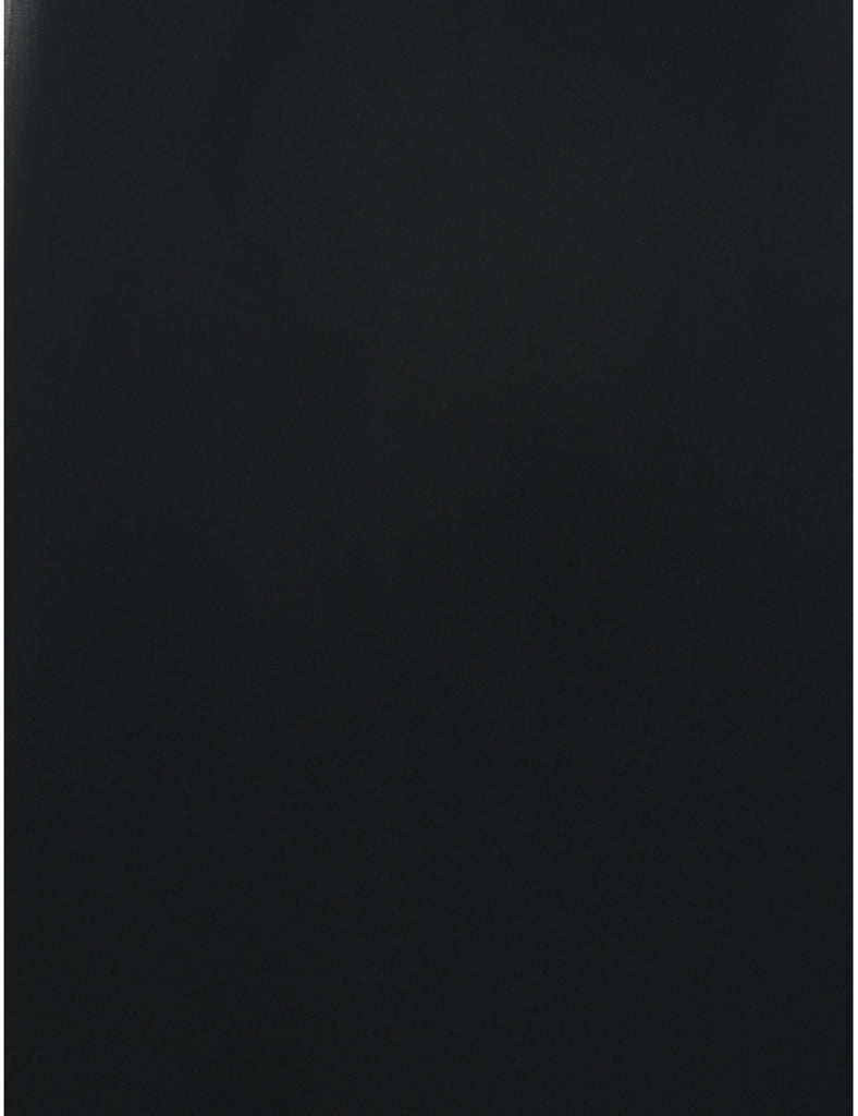 Asymmetric Black Dress - M