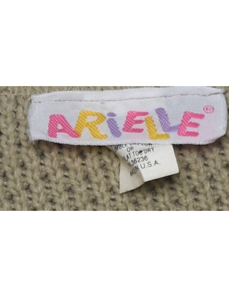 Aztec Print Jumper - L