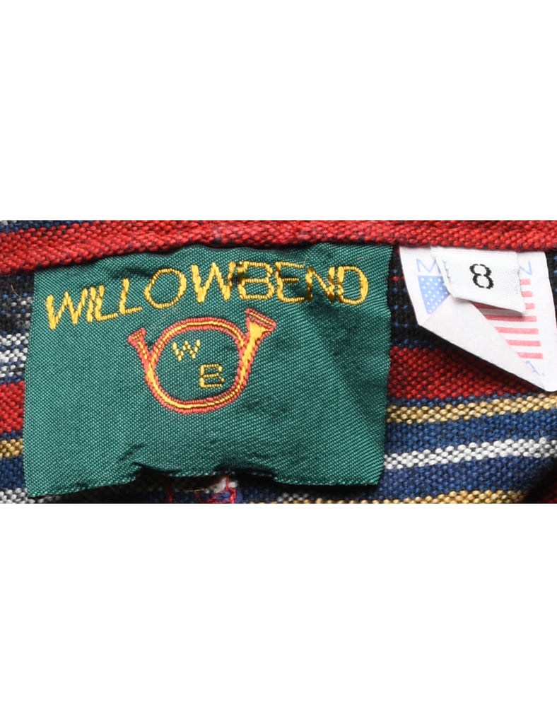 Aztec Print Maxi Skirt - M