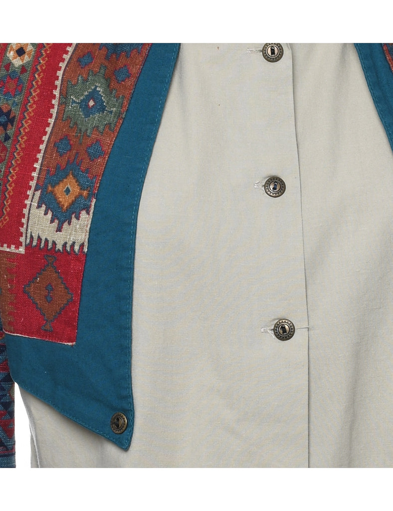 Aztec Western Roper Shirt - S