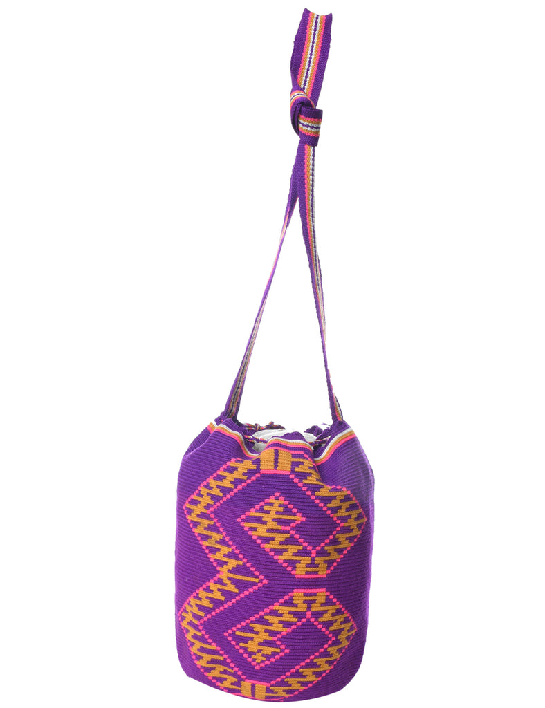 AztecPrint Bucket Bag - M