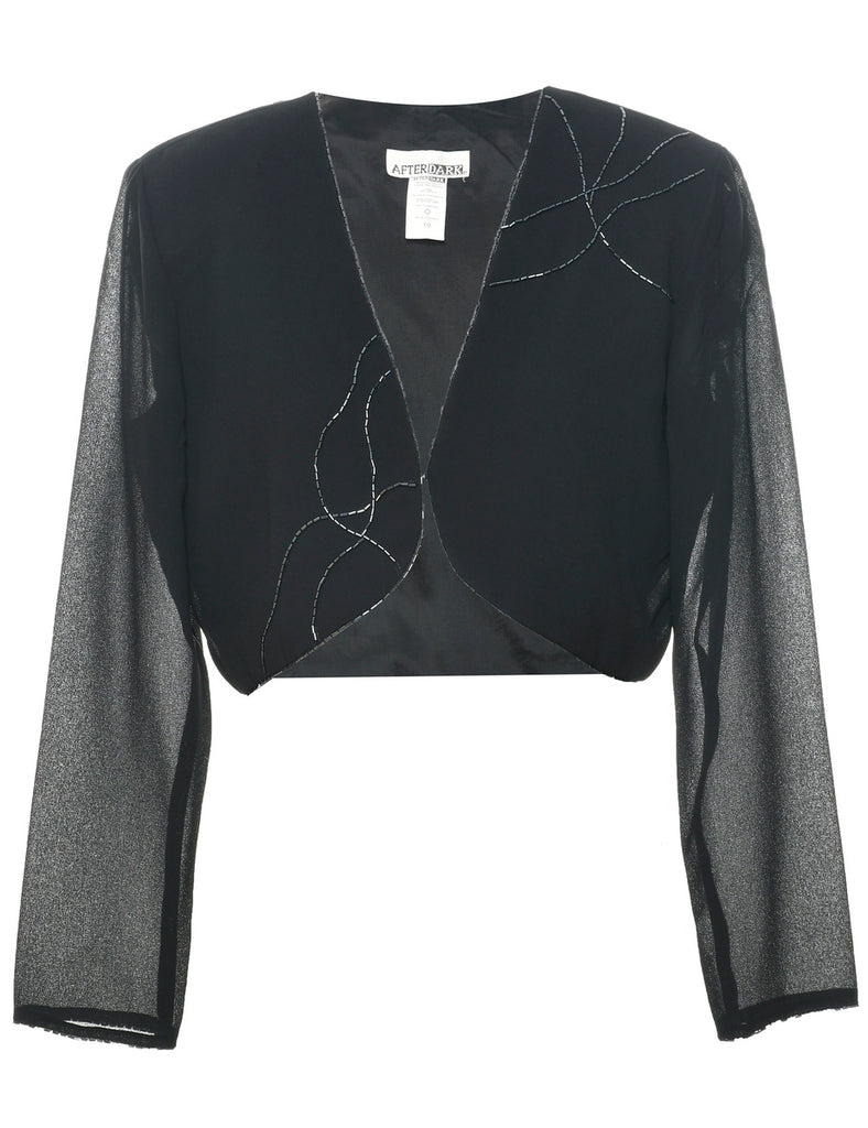 Beaded Bolero Jacket - M
