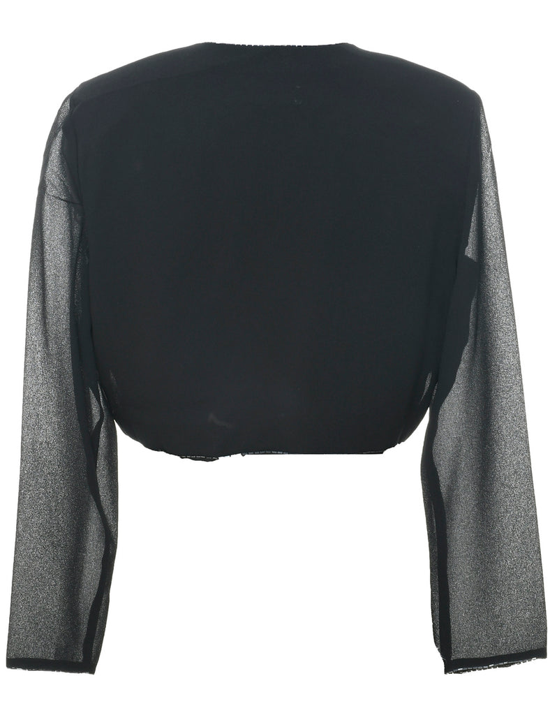 Beaded Bolero Jacket - M