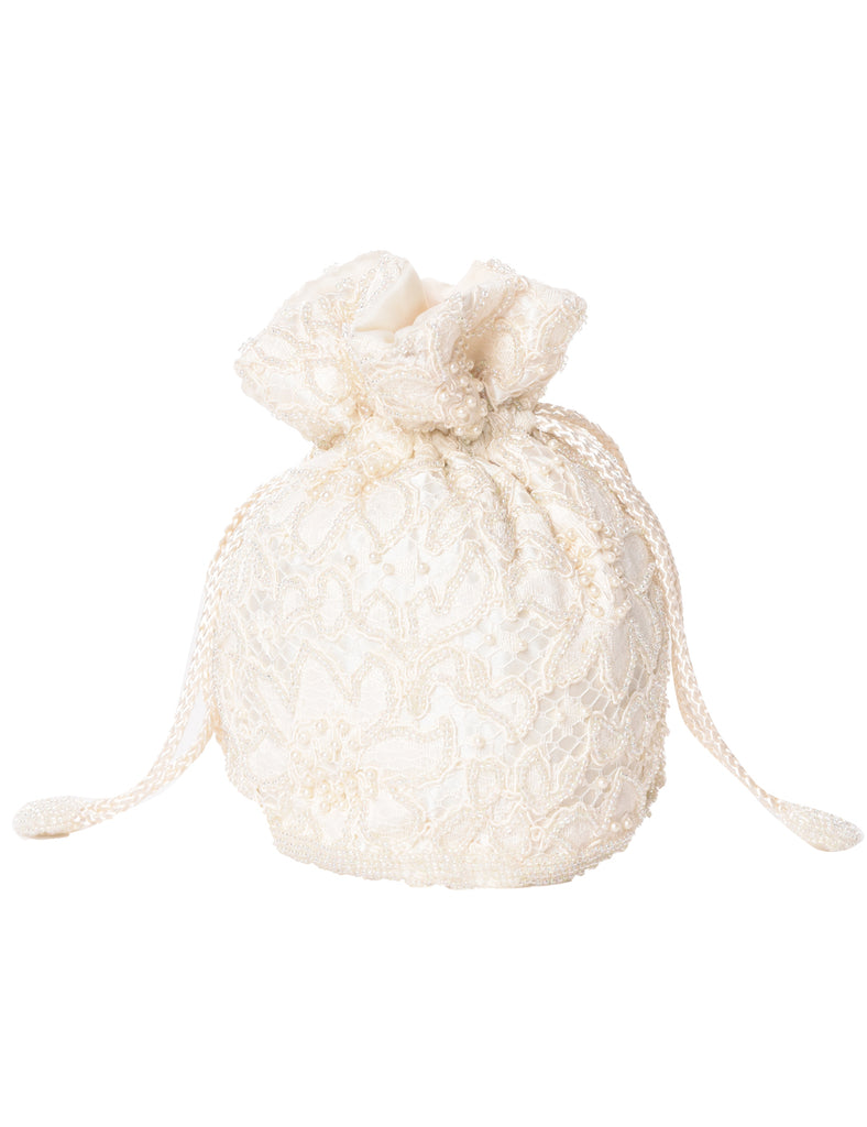 Beaded Bucket Miniaudiere Bag - XS