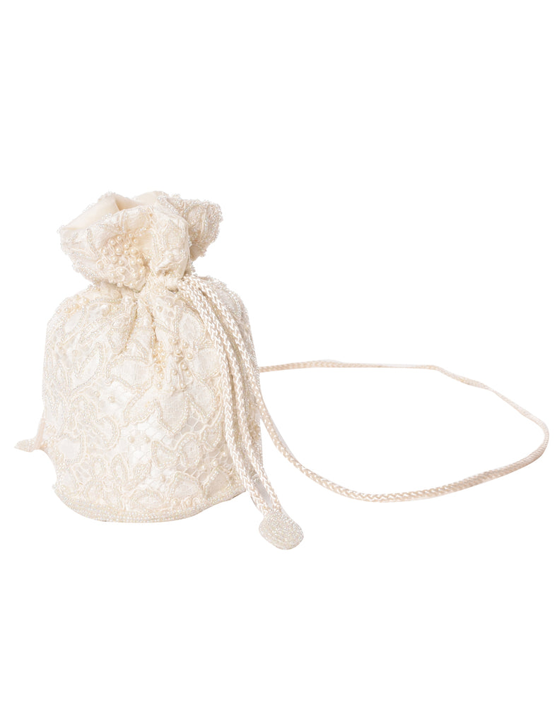 Beaded Bucket Miniaudiere Bag - XS