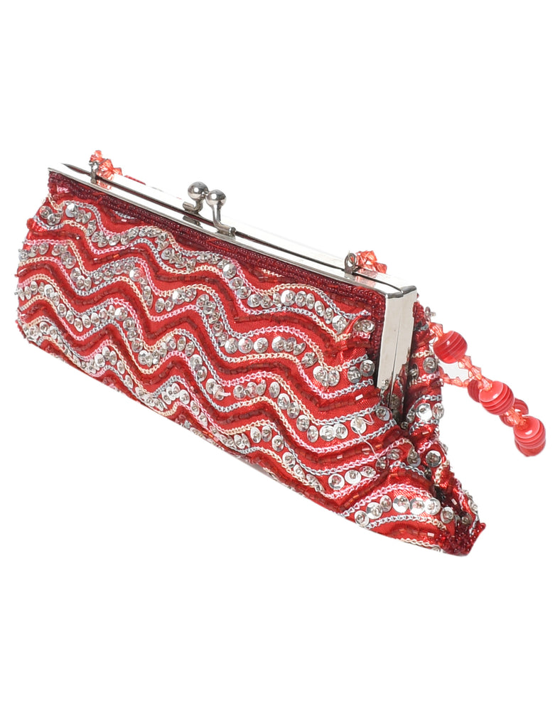 Beaded Envelope Clutch - XS