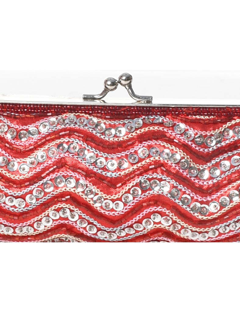 Beaded Envelope Clutch - XS