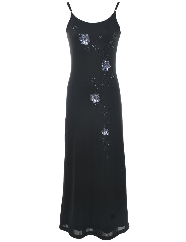 Beaded Evening Dress - S