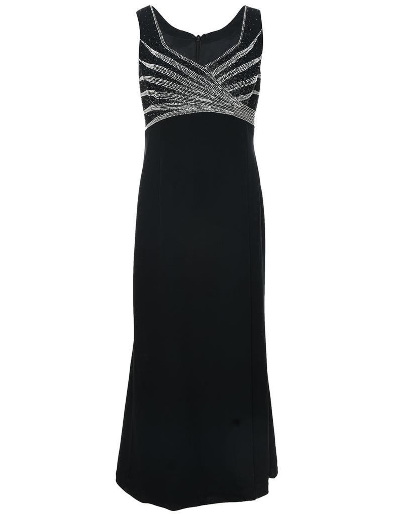 Beaded Evening Dress - S