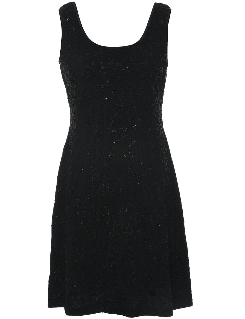 Beaded Evening Dress - S