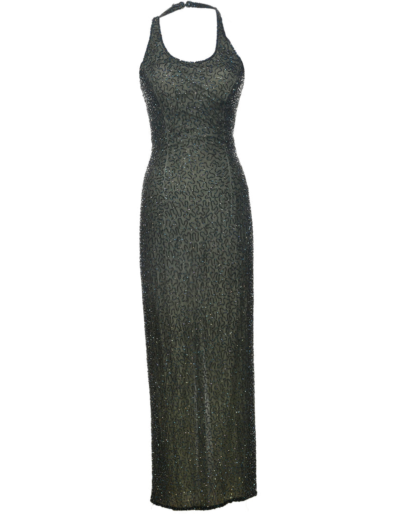 Beaded Evening Dress - XS