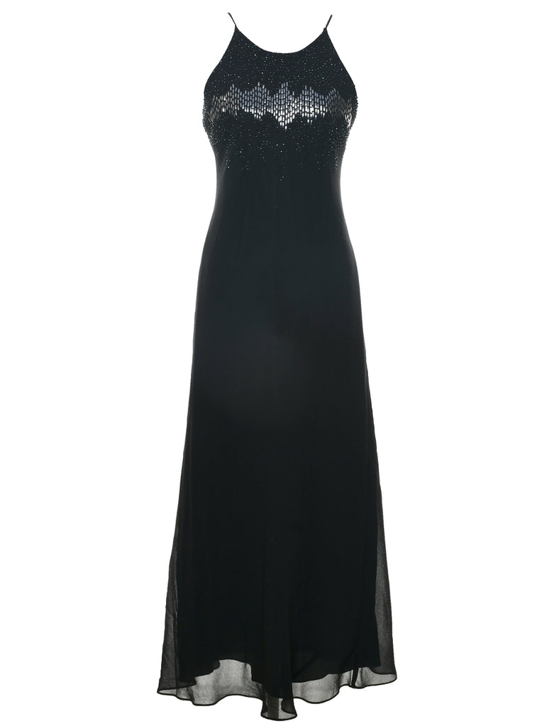 Beaded Evening Dress - S