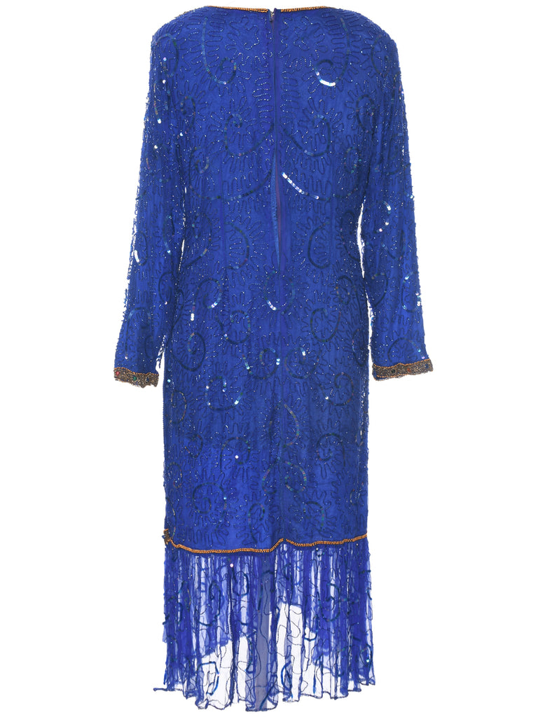 Beaded Evening Dress - XL