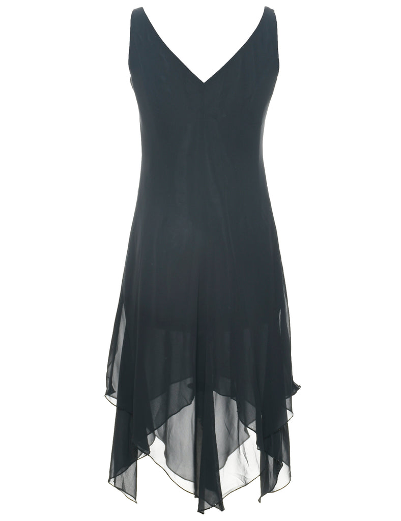 Beaded Evening Dress - M