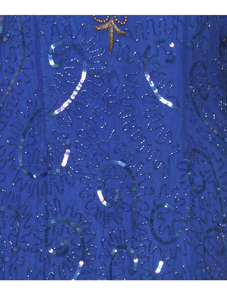 Beaded Evening Dress - XL