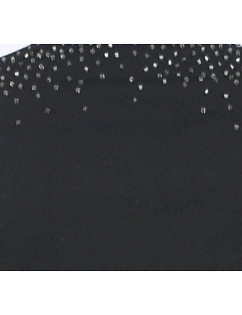 Beaded Evening Dress - S