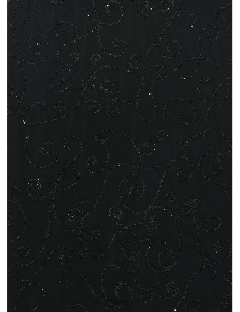 Beaded Evening Dress - S