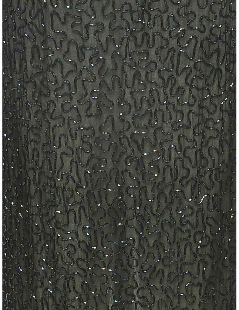 Beaded Evening Dress - XS