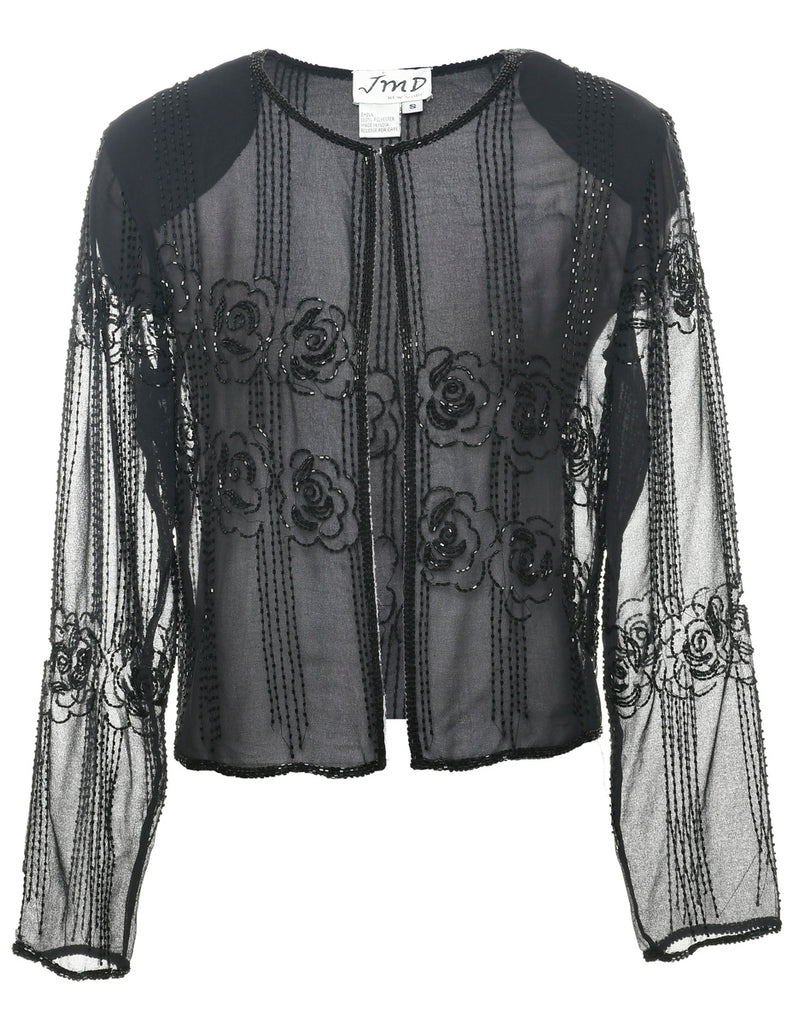 Beaded Evening Jacket - S