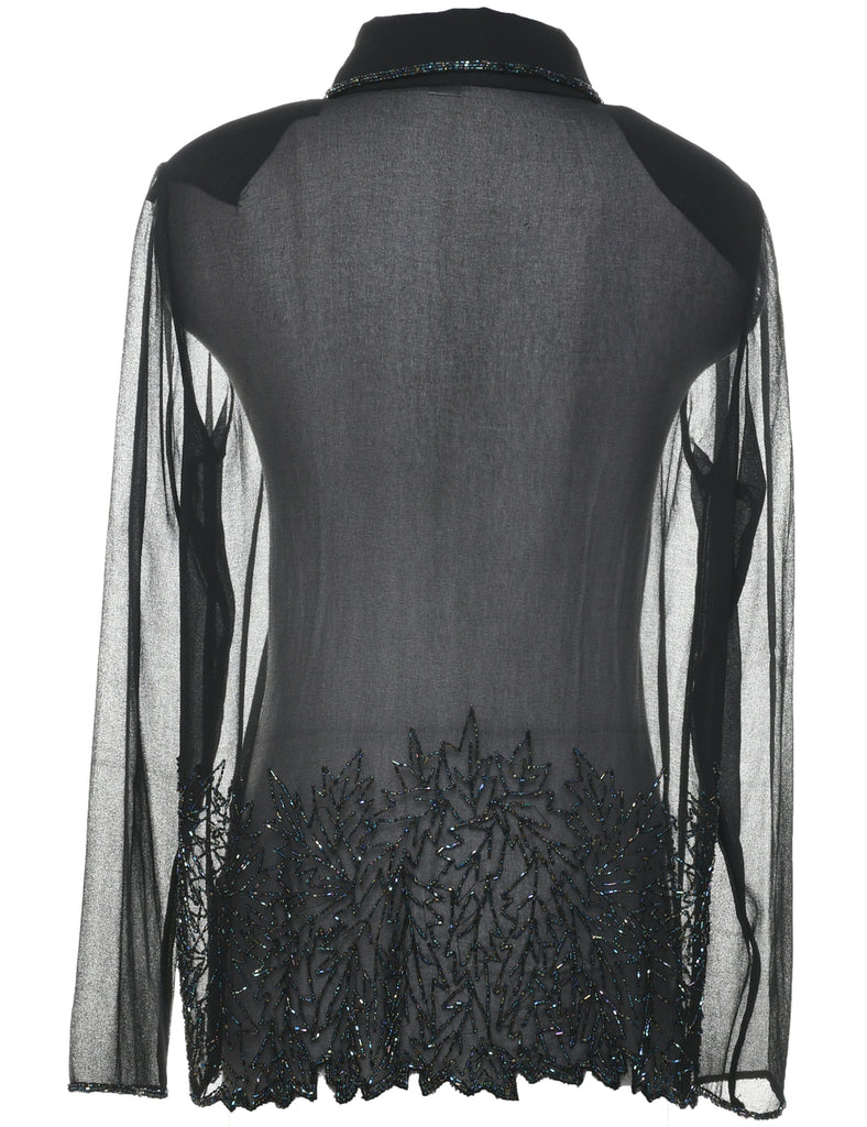 Beaded Evening Jacket - S