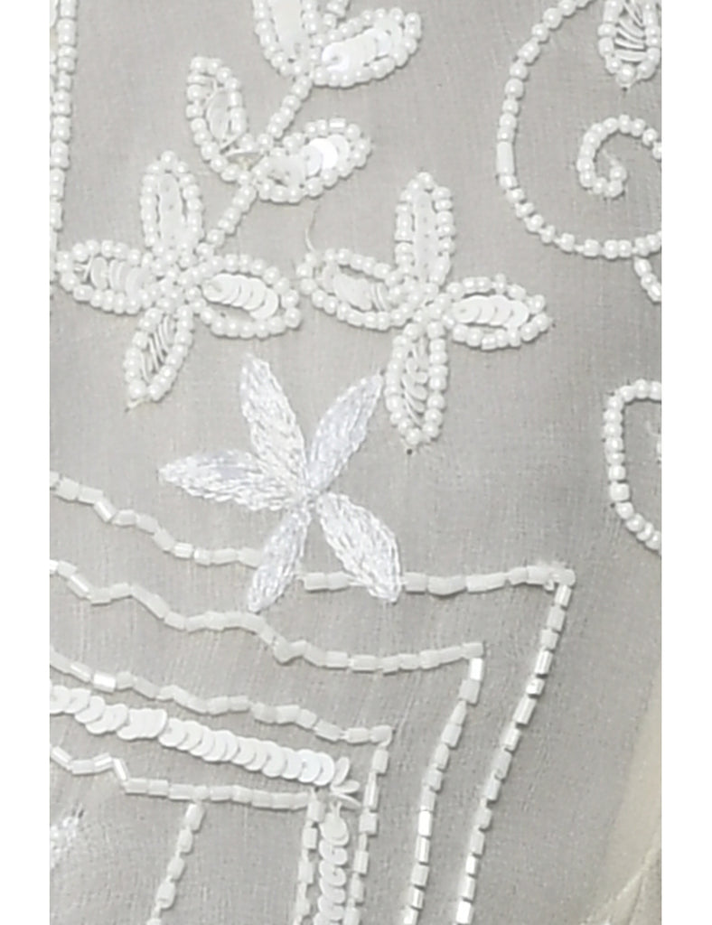 Beaded Evening Jacket - M