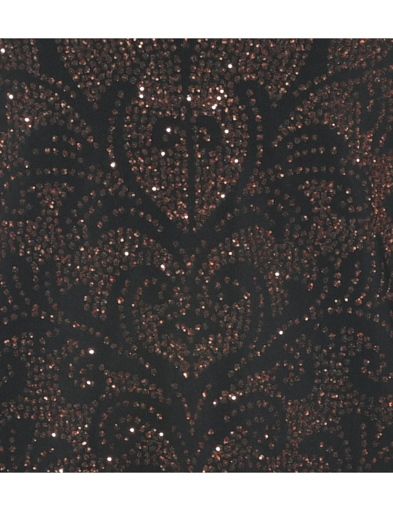 Beaded Evening Top - M